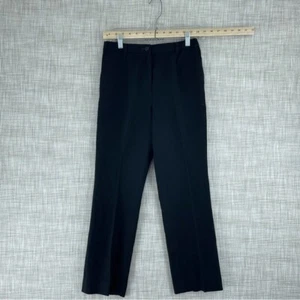 Pendleton wool pants Womens Size 6p black 3273 - Picture 1 of 10