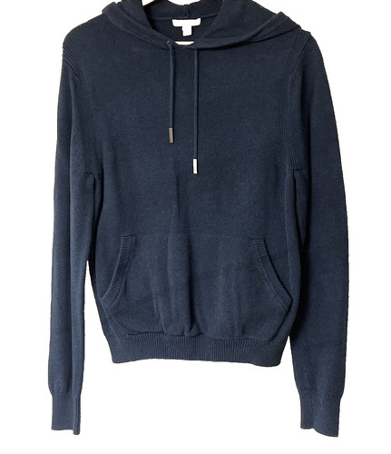 Burberry Brit felpa uomo con cappuccio cotone navy taglia S felpa