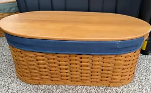 Longaberger Large Workload basket set - Picture 1 of 3