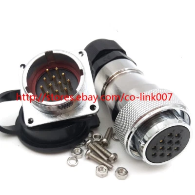 WS28 12pin Power Connector,Mechanical Heavy Industrial / Aviation Connector - Image 1 of 4