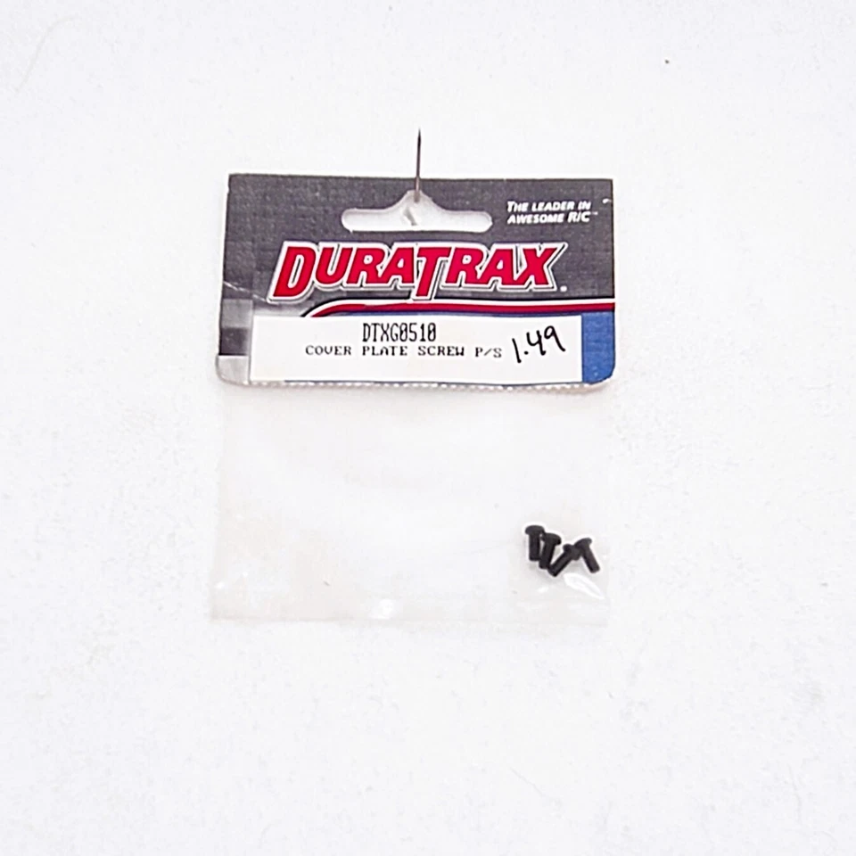 Duratrax 0510 Cover Plate Screw (4)  DTXG0510 - Image 1 of 2