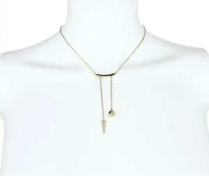 Rebecca Minkoff 124586 Gold Tone Women's Necklace - Picture 1 of 1