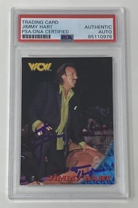 SIGNIERTE Jimmy Hart PSA DNA Wrestling Karte WCW beschriftet 2005 HOF Autogramm Topps - Bild 1 von 4