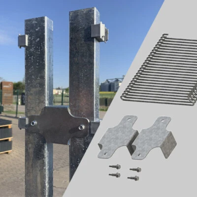 RONNI Gabionen Distanzhalter für Pfosten 60x40 und Doppelstabmatten - Bild 1 von 4