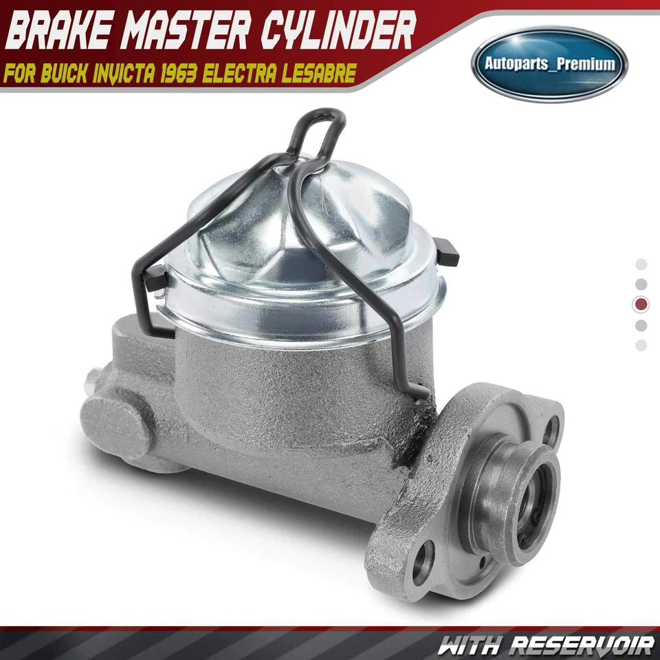 Brake Master Cylinder w/Reservoir for Buick Invicta 1963 Electra LeSabre Riviera - Image 1 of 4