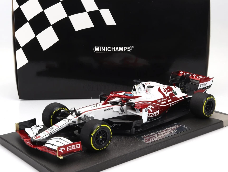 1/18 MINICHAMPS - ALFA ROMEO - F1  C41 TEAM ORLEN RACING N 7 BAHRAIN GP 11721010 - Immagine 1 di 1