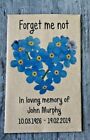 200 Personalised Funeral Seed Packets Favours Forget Me Not Memorial With Seeds