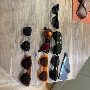 (7) Sunglasses Lot Ray-Ban Oakley Revo Diff Sunski - Picture 1 of 22