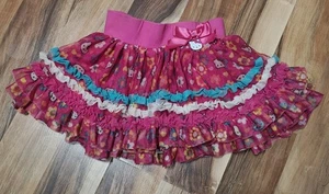 Girls Hello Kitty Skirt with Tulle Hot Pink Size 4 by Sanrio - Picture 1 of 7