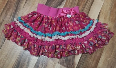 Falda Hello Kitty para niñas con tul rosa intenso talla 4 de Sanrio Foto 1 de 4