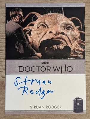 2024 Rittenhouse Doctor Who Series 5-7 Bordered Auto Struan Rodger - Image 1 of 2