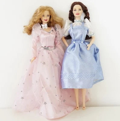 Barbie Lote De Colección De Muñecas Dorothy Glinda Mago de Oz 1999 Foto 1 de 4