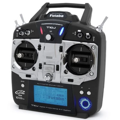 Futaba T10J Fernsteuerung Mode-2, R3008SB T-FHSS Air 2,4GHz - Bild 1 von 4