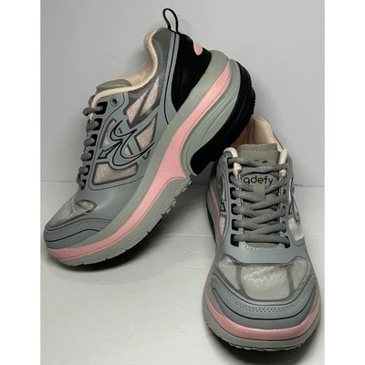 Gdefy TB9022FGP-M Women's Athletic Walking Shoes Gray Pink VersoShock Size 6.5 - Image 1 of 4