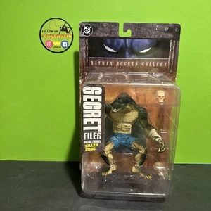 DC Direct Toys The Batman Secret Files Rogues Gallery Figure Killer Croc - Picture 1 of 7