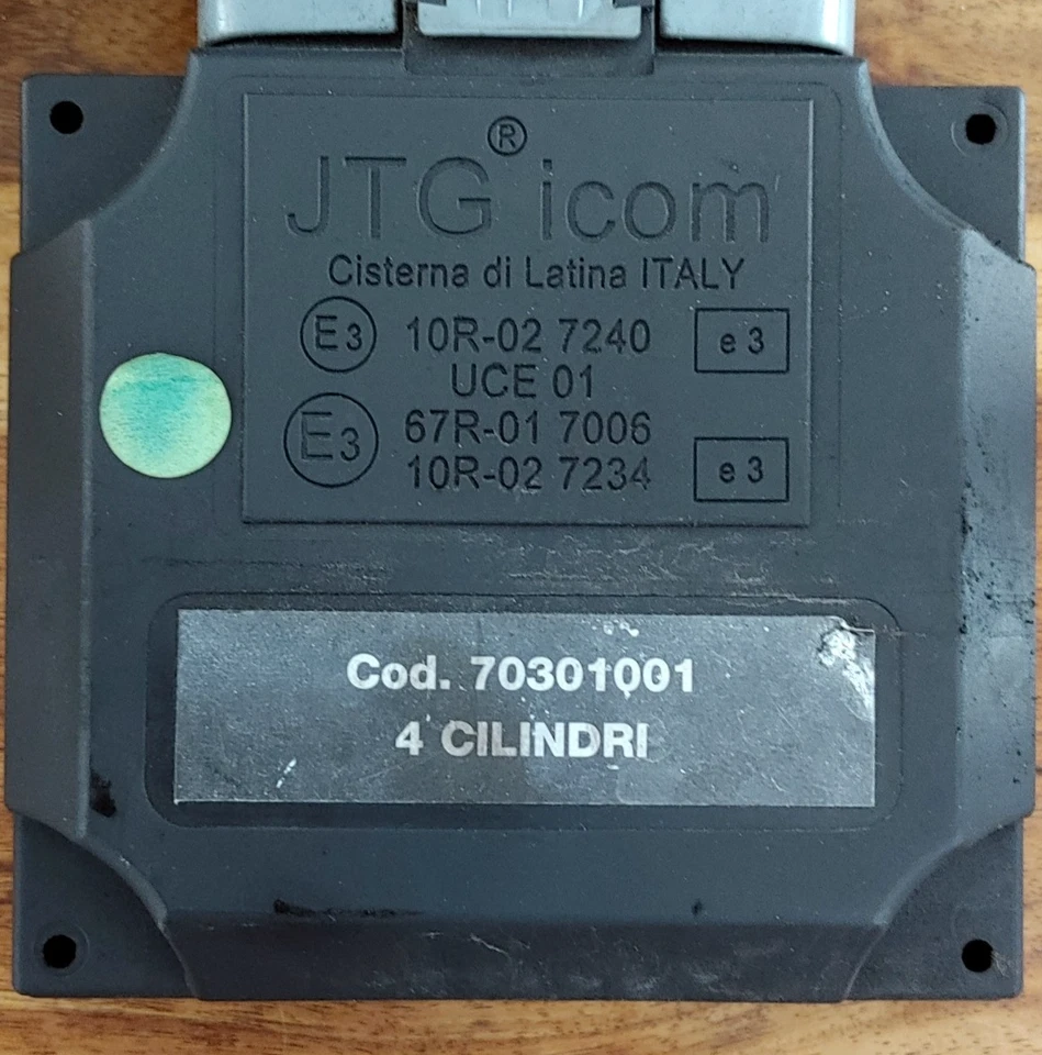 ICOM JTG Steuergerät 4 Zylinder 70301001 Control Unit Autogas LPG - Gebraucht - - Bild 1 von 2