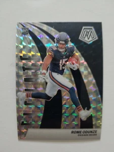 2024 Panini Mosaic Elevate Silver Mosaic Prizm Rome Odunze #4 RC Rookie Bears - Picture 1 of 2