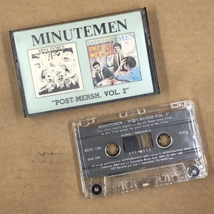 MINUTEMEN Cassette Tape 80s Punk POST MERSH VOL 2 MIKE WATT D BOON SST RECORDS - Imagen 1 de 7