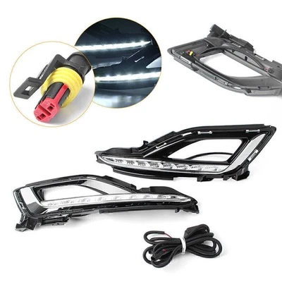 Daytime Running Light DRL Nebel Lampe fahren passen Hyundai Sonata LF 15-16 - Bild 1 von 4