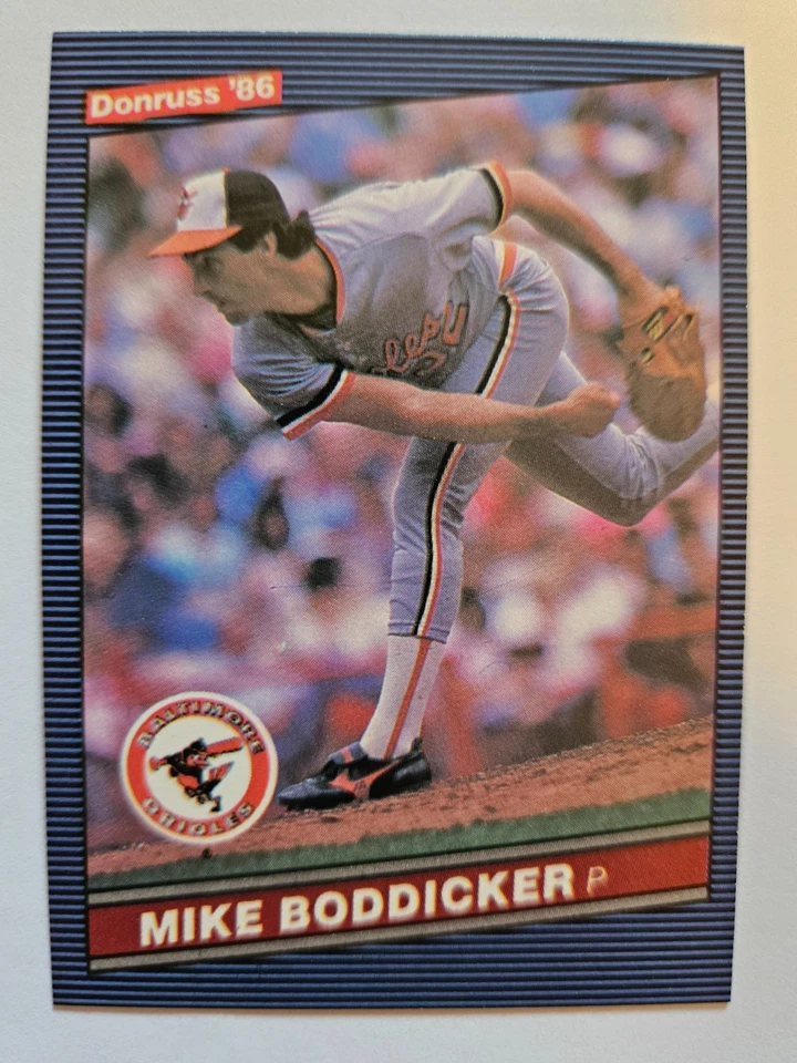 1986 DONRUSS MIKE BODDICKER #47 NM - Image 1 of 1