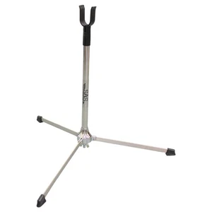 SAS Stainless Steel Heavy Duty Bow Stand for Recurve Bow Longbow Takedown Bow - Picture 1 of 6