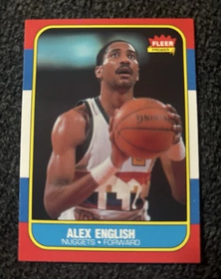 Fleer Alex 1986-87 inglés #30 como nuevo set break Foto 1 de 2