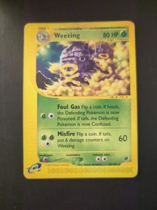 Weezing 070/165 Expedición Base Set Regular Cartas Pokémon HP - Imagen 1 de 2