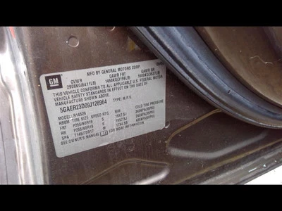 Automatic Transmission FWD Fits 09 ACADIA 2299503 - Image 1 of 2