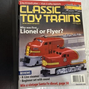 Classic Toy Trains Magazine 2001 & 2002 Full Years Set of 18 w/binder - Picture 1 of 19
