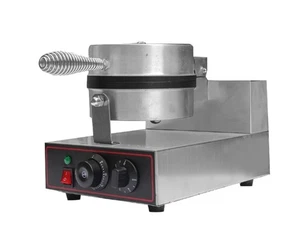 Gofrera de una sola cabeza horno tostador horno gofrera comercial magdalenas - Imagen 1 de 13