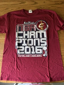 Cleveland Cavaliers T Shirt 2016 NBA Champions Men's L/Large Cavs NBA Finals - Picture 1 of 2