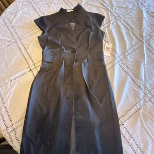 Calvin Klein women’s black sleeveless dress NWT size 6 - Picture 1 of 20