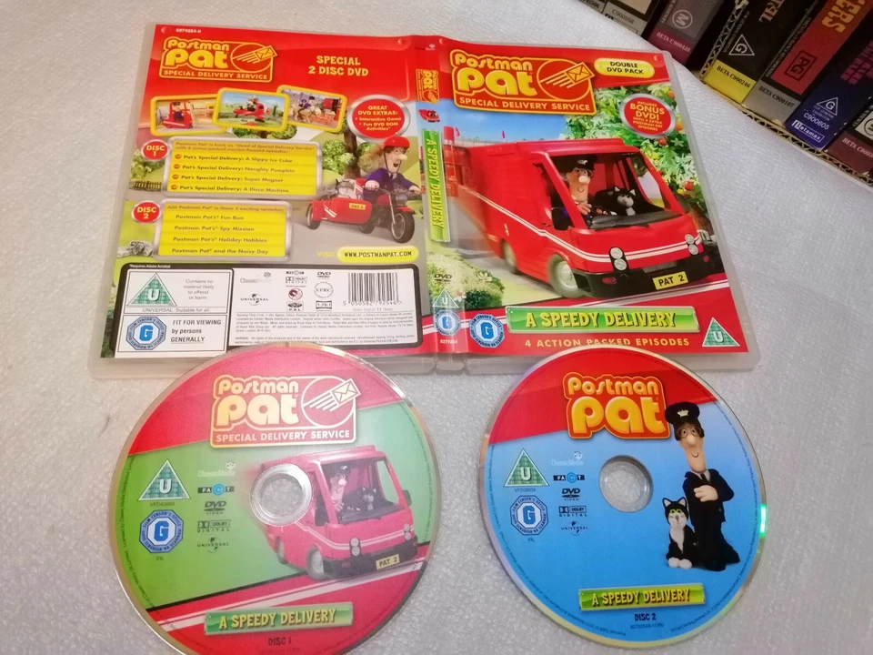 POSTMAN PAT: A SPEEDY DELIVERY 8 Episodes - 2010 UK DVD  Multi Region Player Req - Image 1 of 1