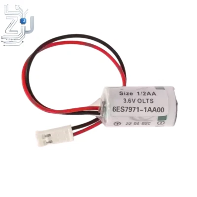 6ES7971-1AA00-0AA0 Siemens Module Battery 1/2AA 3.6V PLCS7-300 Fast Delivery 1PC - Image 1 of 4