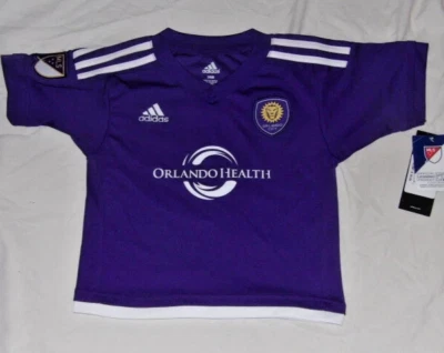 MLS Orlando City SC Adidas Home Purple Infant Jersey Size 24 Months NWT - Image 1 of 3