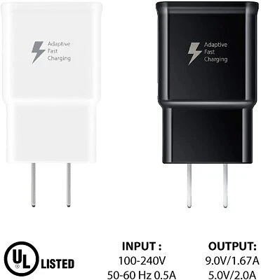Adaptive Fast Charger Compatible with Samsung, Apple all  USB - Image 1 of 3
