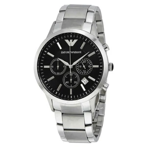 Emporio Armani Men's Chronograph Stainless Steel Bracelet 43mm AR2434 no box - Picture 1 of 1