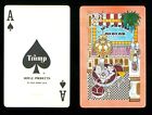 1 x Ace of Spades playing card Trump Hoyle Products USA Ice Cream Parlor ? ZP458
