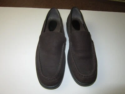 Zapatos mocasines de vestir SONOMA 8 M marrón gamuza sin cordones para mujer #SHOE1 Foto 1 de 4