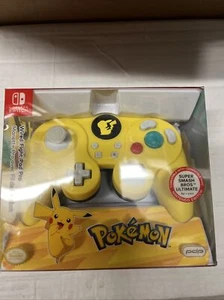 Nintendo Switch Super Smash Bros Pikachu Wired (10ft) Fight Pad Pro NEW SEALED - Picture 1 of 2