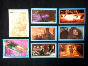 ✺New✺ 2002 MERLIN STAR WARS Attack of The Clones Cards Stickers Lot x 8  - Afbeelding 1 van 2