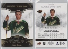 2017-18 Upper Deck Black Diamond Exquisite Draft Day /99 Luke Kunin Rookie RC