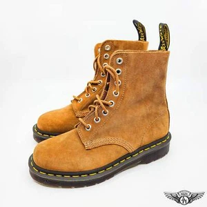 Botas Dr. Marten's 1460 Pascal Gamuza Cuero Tostado (W) - Imagen 1 de 3