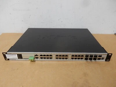 D-LINK DGS-3620-28TC 24 Port Gigabit Network Switch with 4 SFP Ports - Image 1 of 2