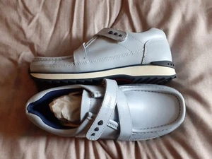 BNIB Funky Ladies KICKERS 'Koodoo Aniline' Pale Blue Leather Shoes EU39/UK6 - Picture 1 of 15