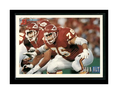 1993 Bowman John Alt #144 Kansas City Chiefs FOOTBALL - Image 1 of 2