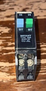 BRYANT BD5030 1 Pole 30 Amp 1 Pole 50 Amp Circuit Breaker - Picture 1 of 1