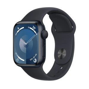 Apple Watch Series 9 45 mm (GPS) Mezzanotte Cinturino Sport ✔️Garanzia 24 MESI - Zdjęcie 1 z 4