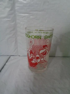 1974 Warner - "Foghorn Switchs Henry's Eggs" - Welch's Jelly Jar Glass - Tweety - Bild 1 von 3