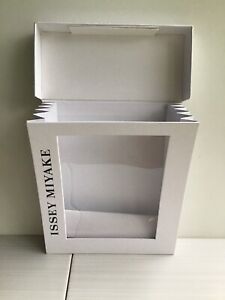 Issie Miyake Gift Box New Authentic 9 1/2 X 8 1/2 X 4 Accordian Sides